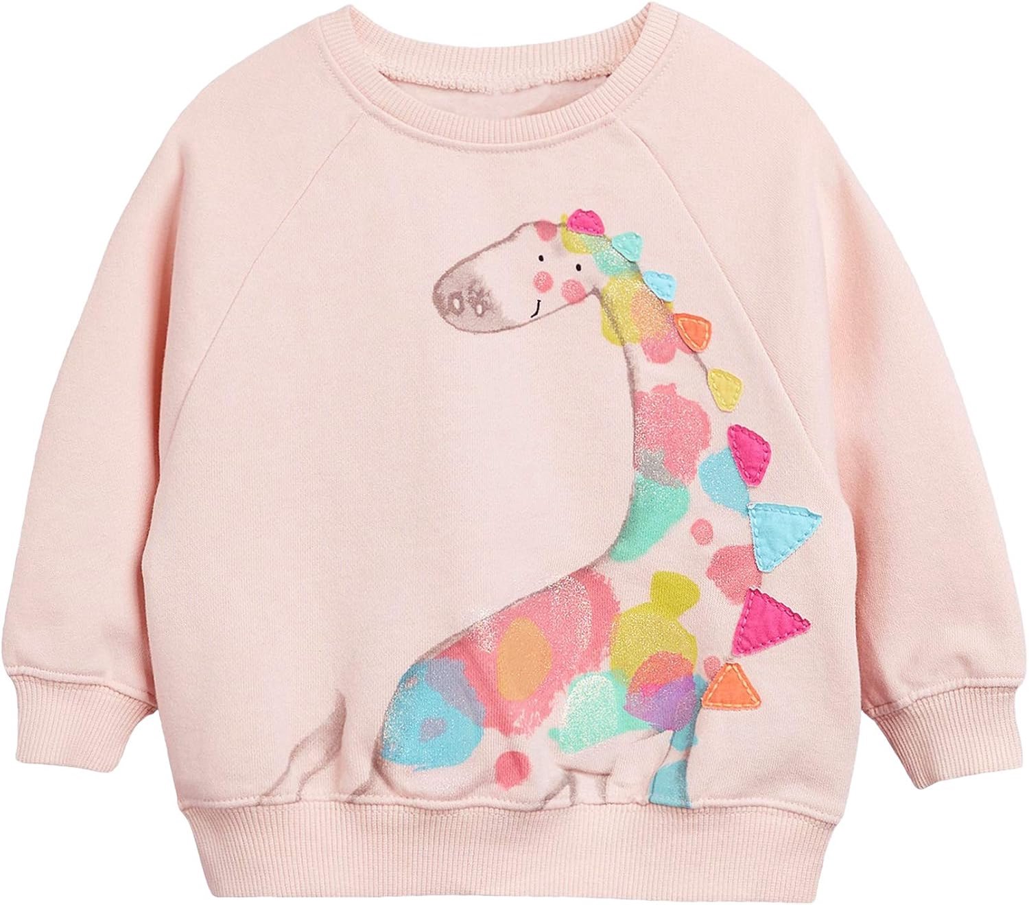 Sweatshirt voor meisjes, lange mouwen, katoen, warm, 1-7 jaar, maat 92-122