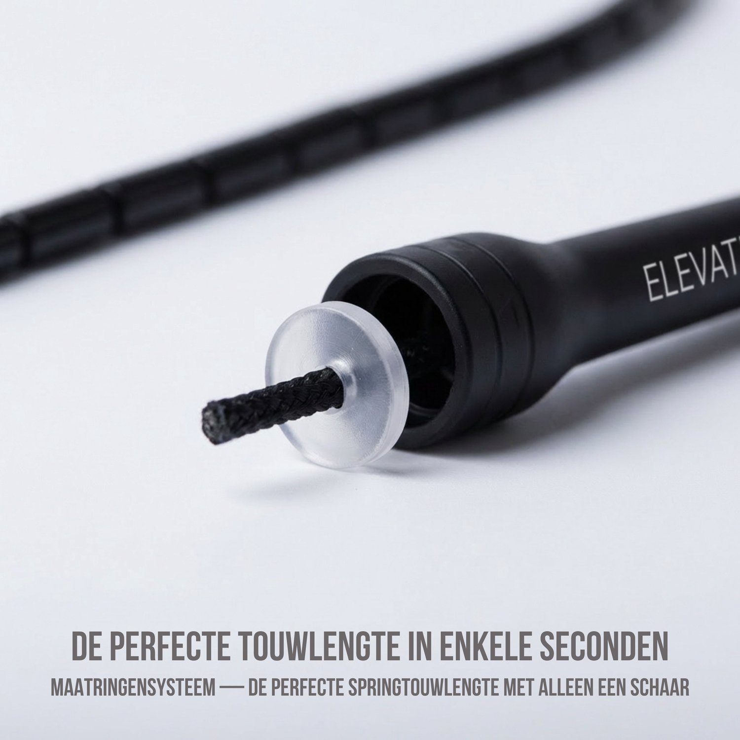 Elevate Rope Professioneel Beaded Springtouw - Verstelbare Jump Rope - Touwtje Springen voor Volwassenen en kinderen - Beaded rope - Conditie & Trucs - Binnen & Buiten Skipping Rope - Fitness Springtouwen — afbeelding 8