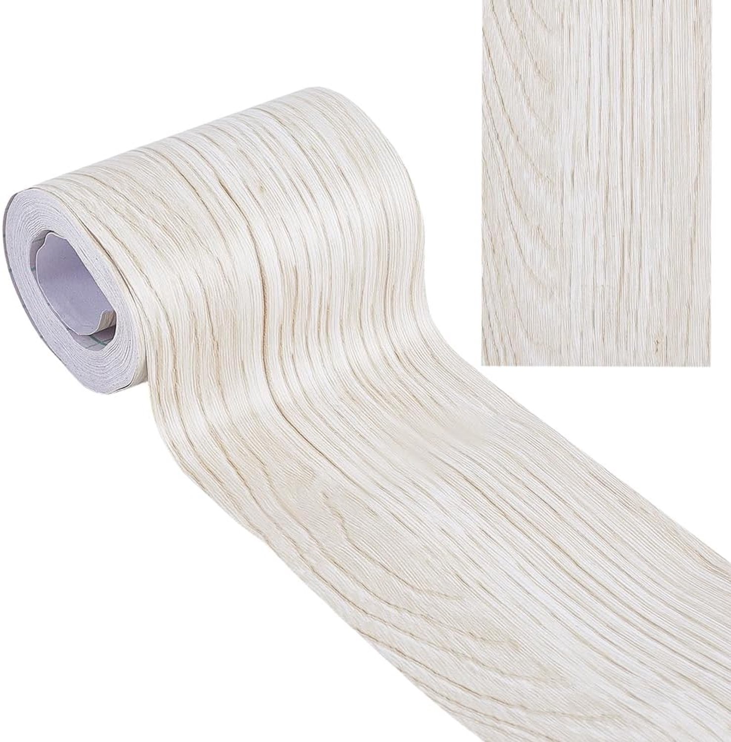 Reparatietape 10 m x 8 cm - houtstructuur - zelfklevend pvc - ideaal voor het bedekken van krassen en scheuren - m-winkel
