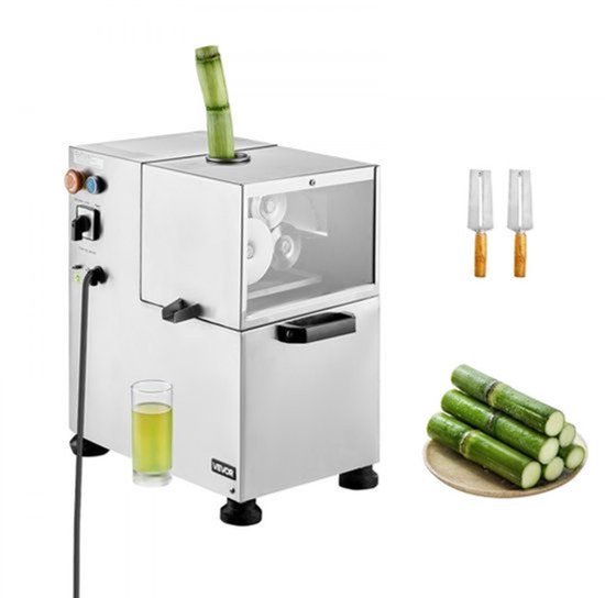 Suikerriet Sapcentrifuge Elektrisch - 800 W Motor - 62 mm Inlaat - RVS 304 - Commercieel Gebruik — afbeelding 3