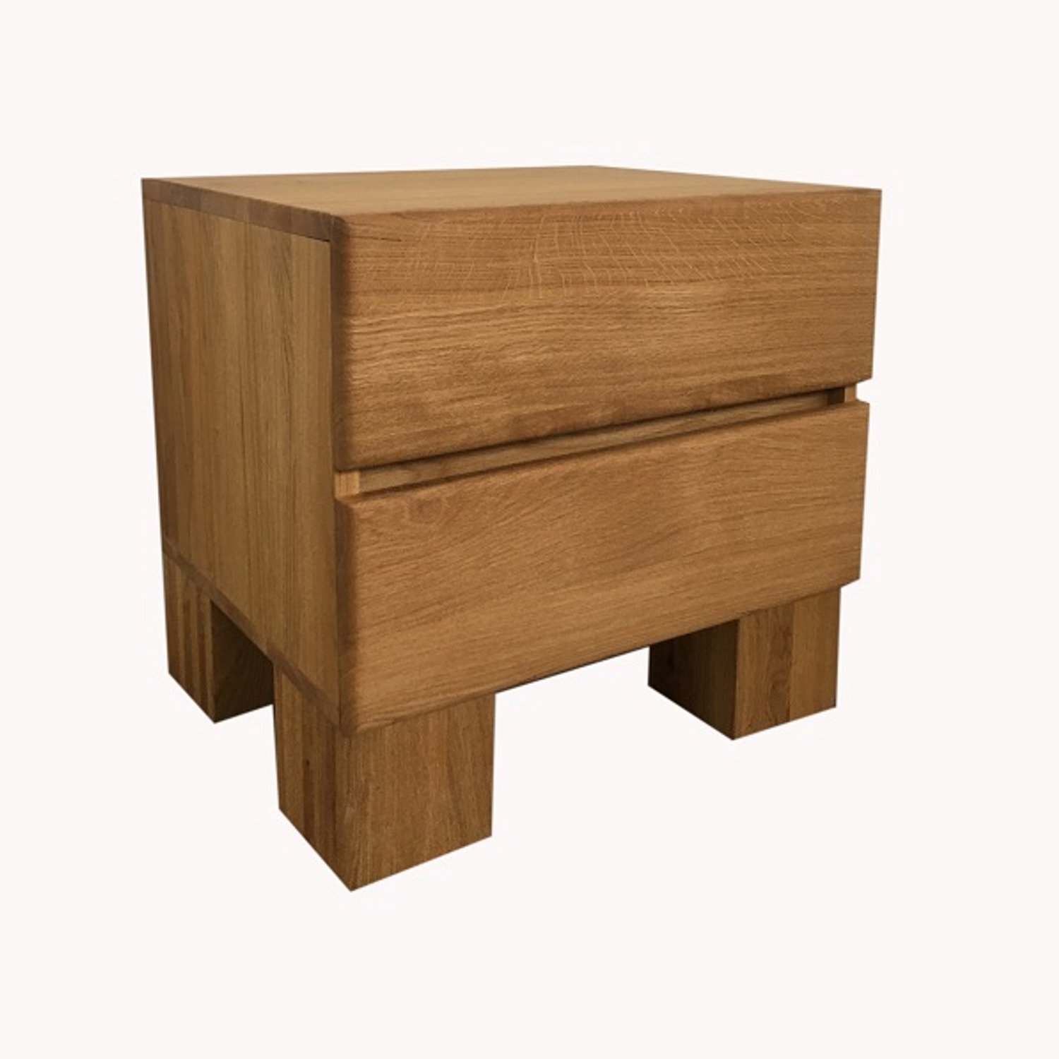 Bed Box Wonen Nachtkastje Obzor Premium eiken Natuur geolied