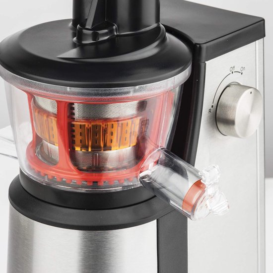 Vertical Juicer, Zwart, Roestvrijstaal, Vitamine, Juicer, BPA-Vrij, 82 mm, Grote Mond, Zachte Druk, 60 Toerental, 400 W — afbeelding 4