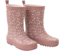 Fresk Regenlaarzen voor Kinderen 27 - Regenlaarsjes voor Meisjes - Kaplaarzen - Zand - Garden Flowers