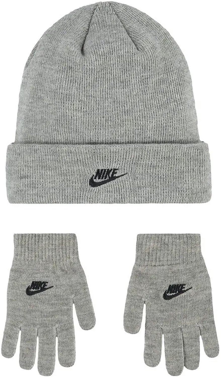 Muts en Wanten Nike Club Grijs - Kinderen - Maat 8/20