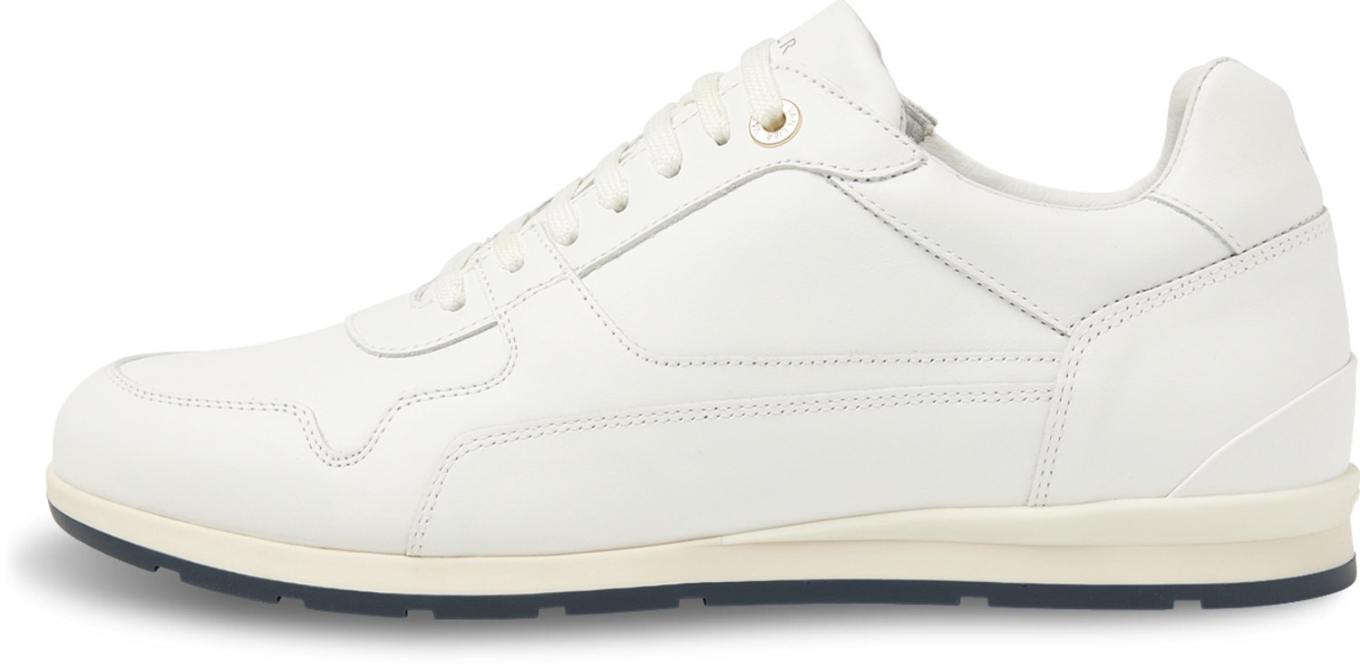 VANLIER - Heren Schoenen - Wit - Maat 46