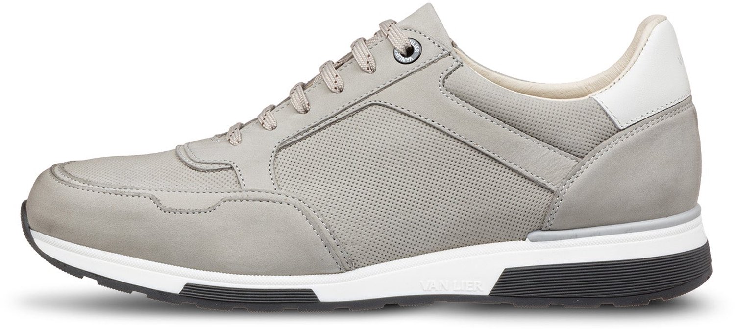 VANLIER - Heren Schoenen Positano - Grijs - Maat 43