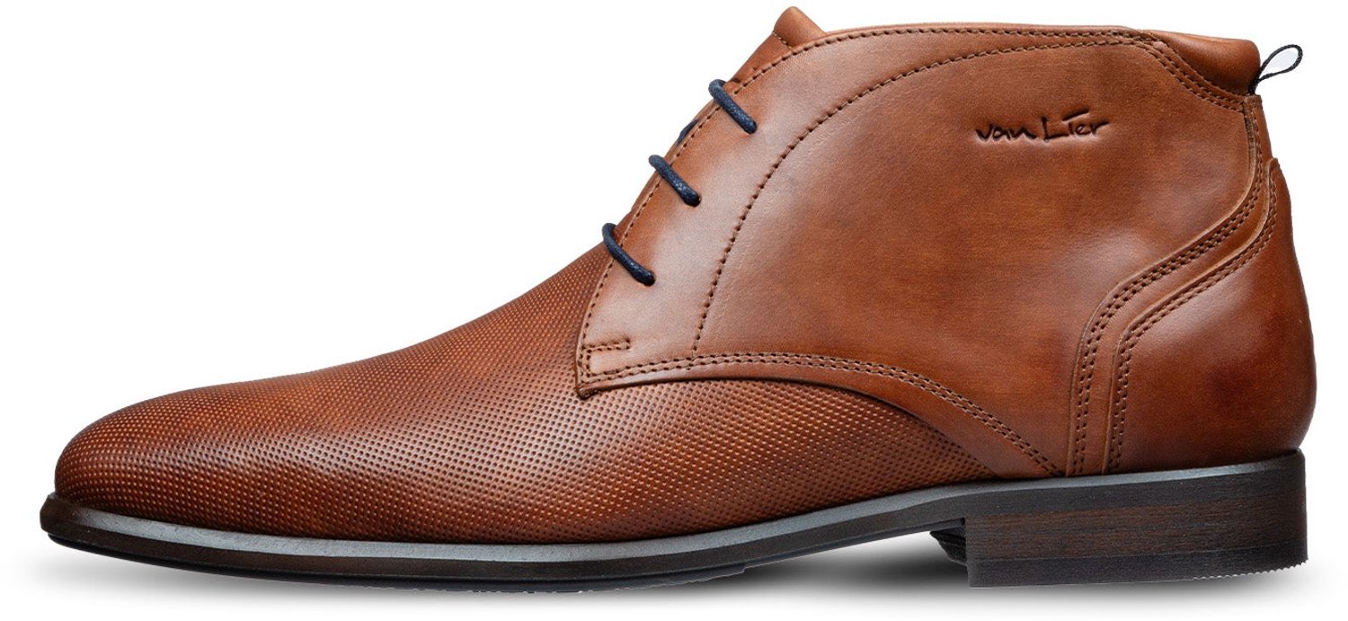 VANLIER - Heren Schoenen - Bruin - Maat 45