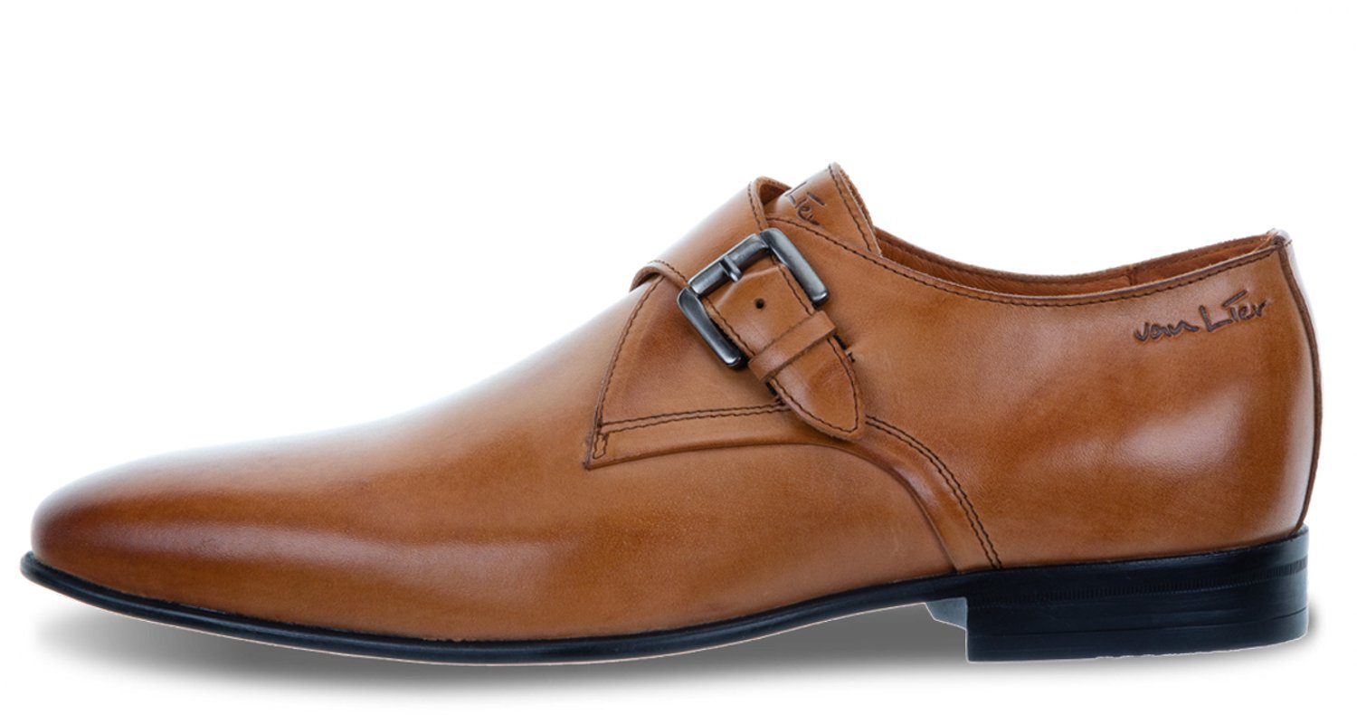 VANLIER - Heren Schoenen - Bruin - Maat 43