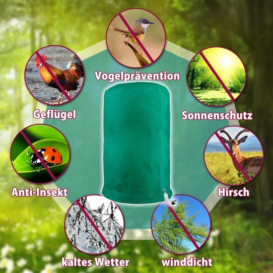 Winterbescherming voor planten 60x80 cm — afbeelding 4