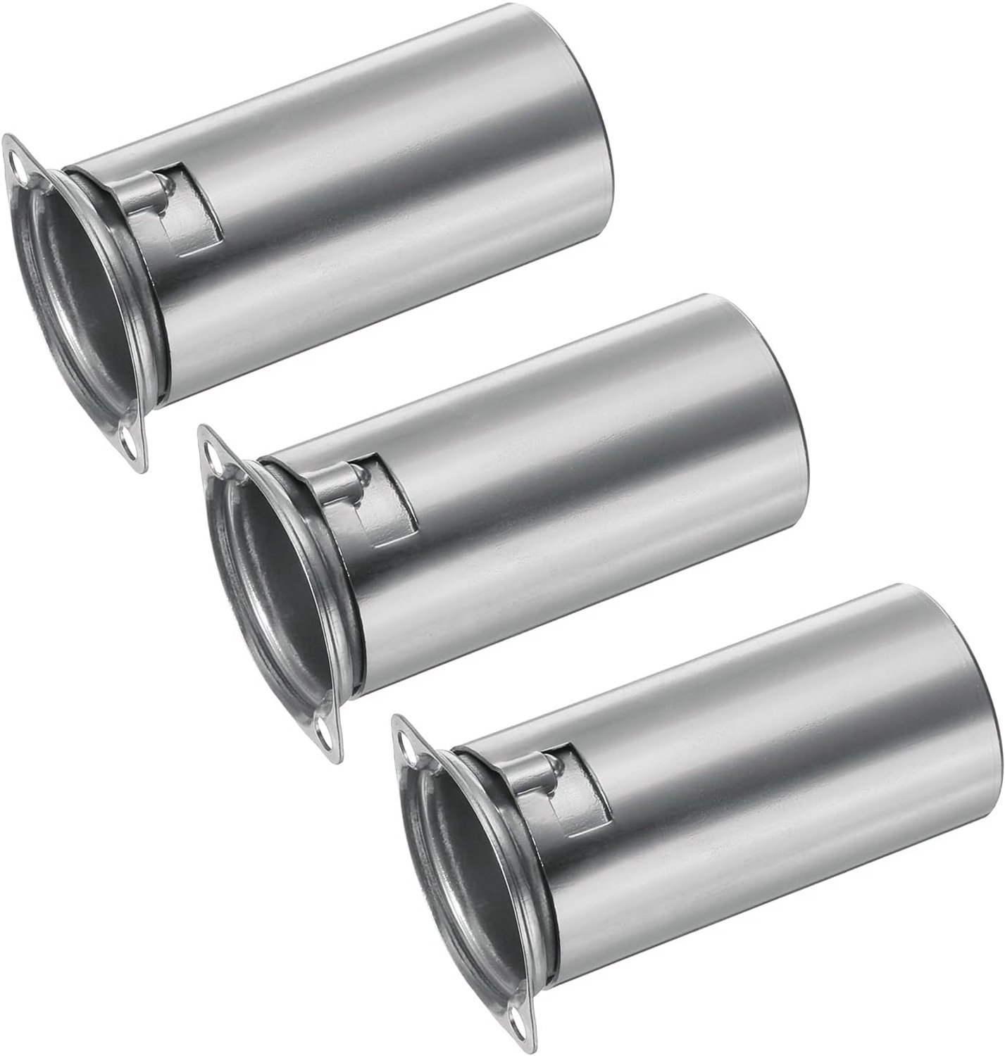 Vacuümbuisfitting 9-pins 53mm - aluminium schild - beschermt buizen tegen beschadiging - set van 3 - Vemera