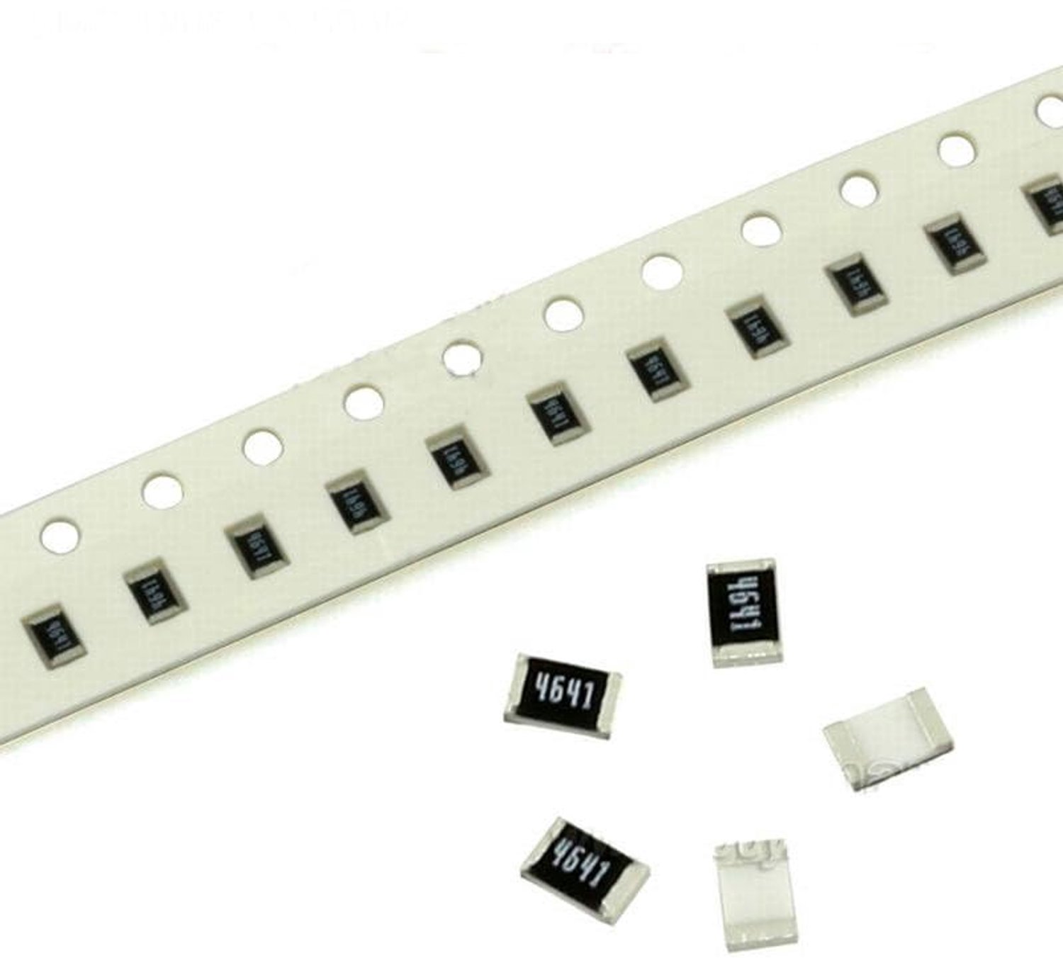 SMD chip weerstand 3,2 mm x 1,6 mm - 1% tolerantie - 464R - geschikt voor elektronica Vemera - 100 stuks - Vemera