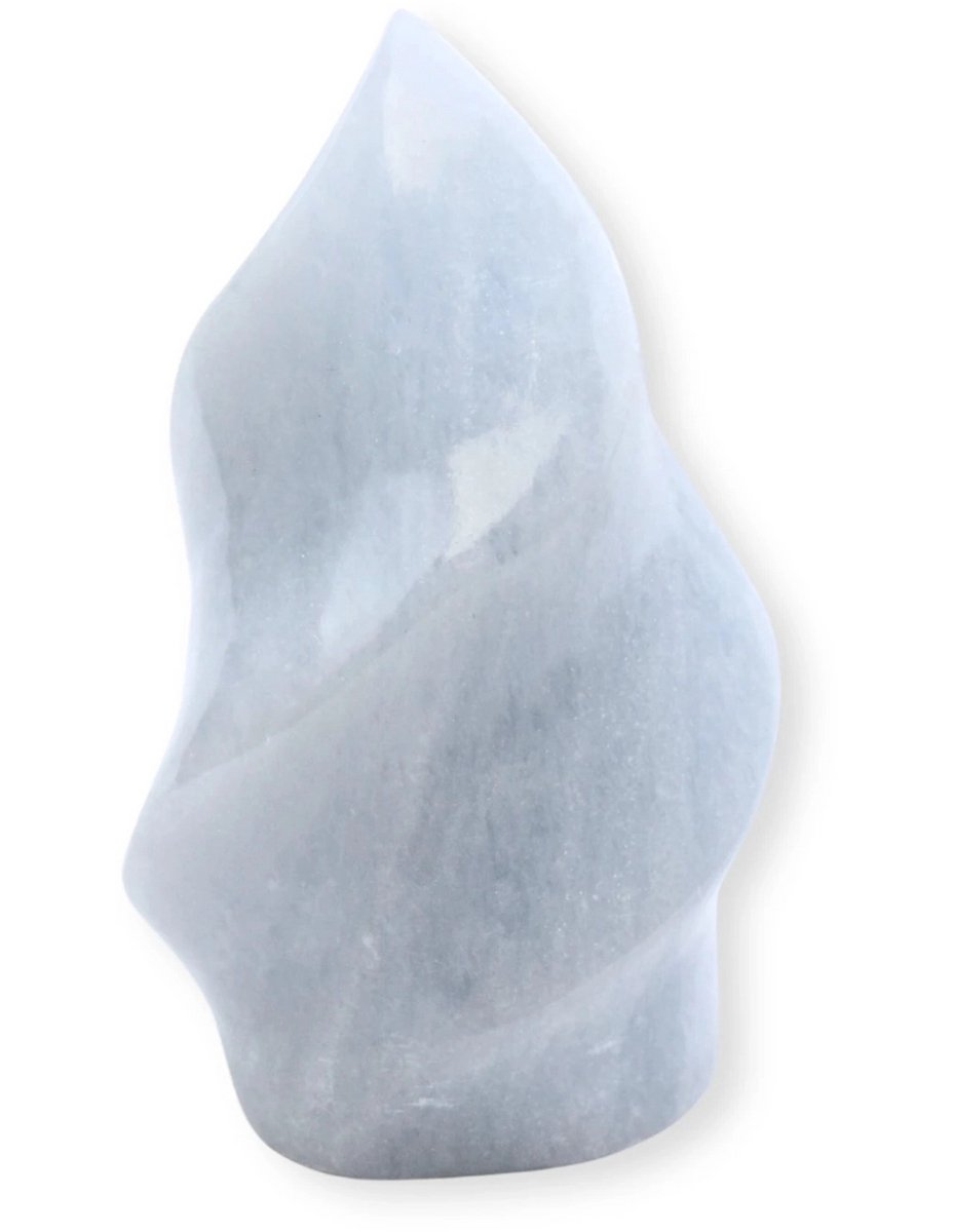 Feng shui vlam Calciet blauw nr.01