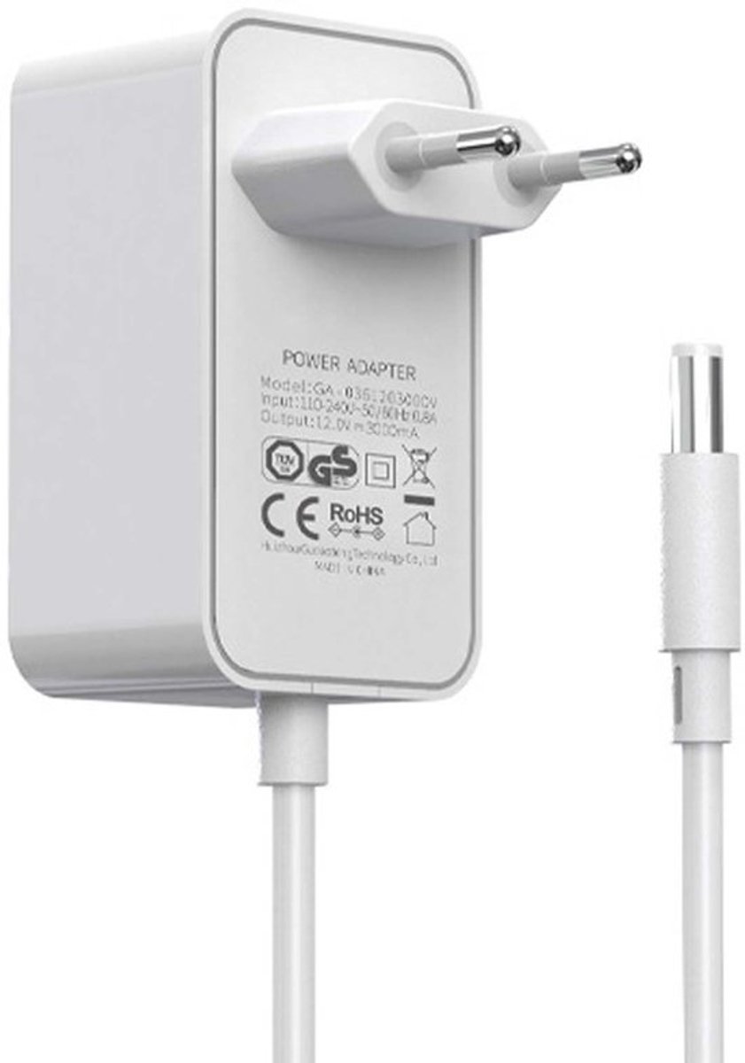 Allecto - Universele Voeding 36 W - AC DC Adapter - Geschikt voor LED Strip - 12 V