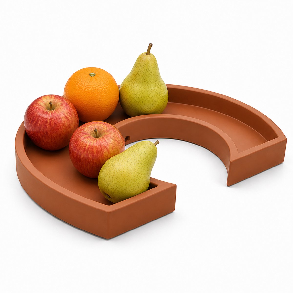 Fiastra Arco fruitschaal - Bruin