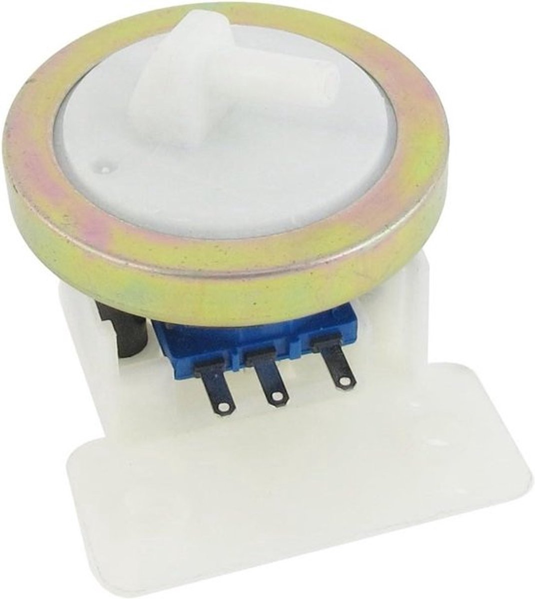 Waterniveau Schakelaar - Niveausensor Wasmachine - Wasmachine Reparatie - Drukschakelaar Type - 16 x 6 mm - Wit Brons