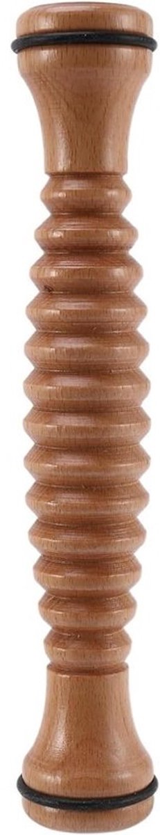 Voet Massager - Houten Roller - Spierontspanning Voeten - Massieve Houtconstructie - 21 cm - Houtkleur