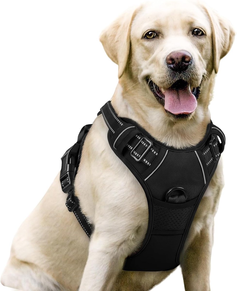 Anti Trektuig - Tuigje - Harnas - Anti Trek Tuig Hond - Hondenriem - Antitrektuig Hon