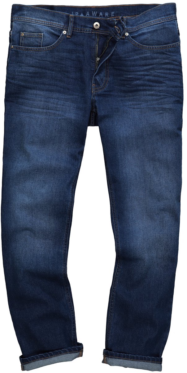 JP 1880 - Heren - Jeans denim FLEXNAMIC® gerecyclede PET-flessen - Donkerblauw denim - Maat 54