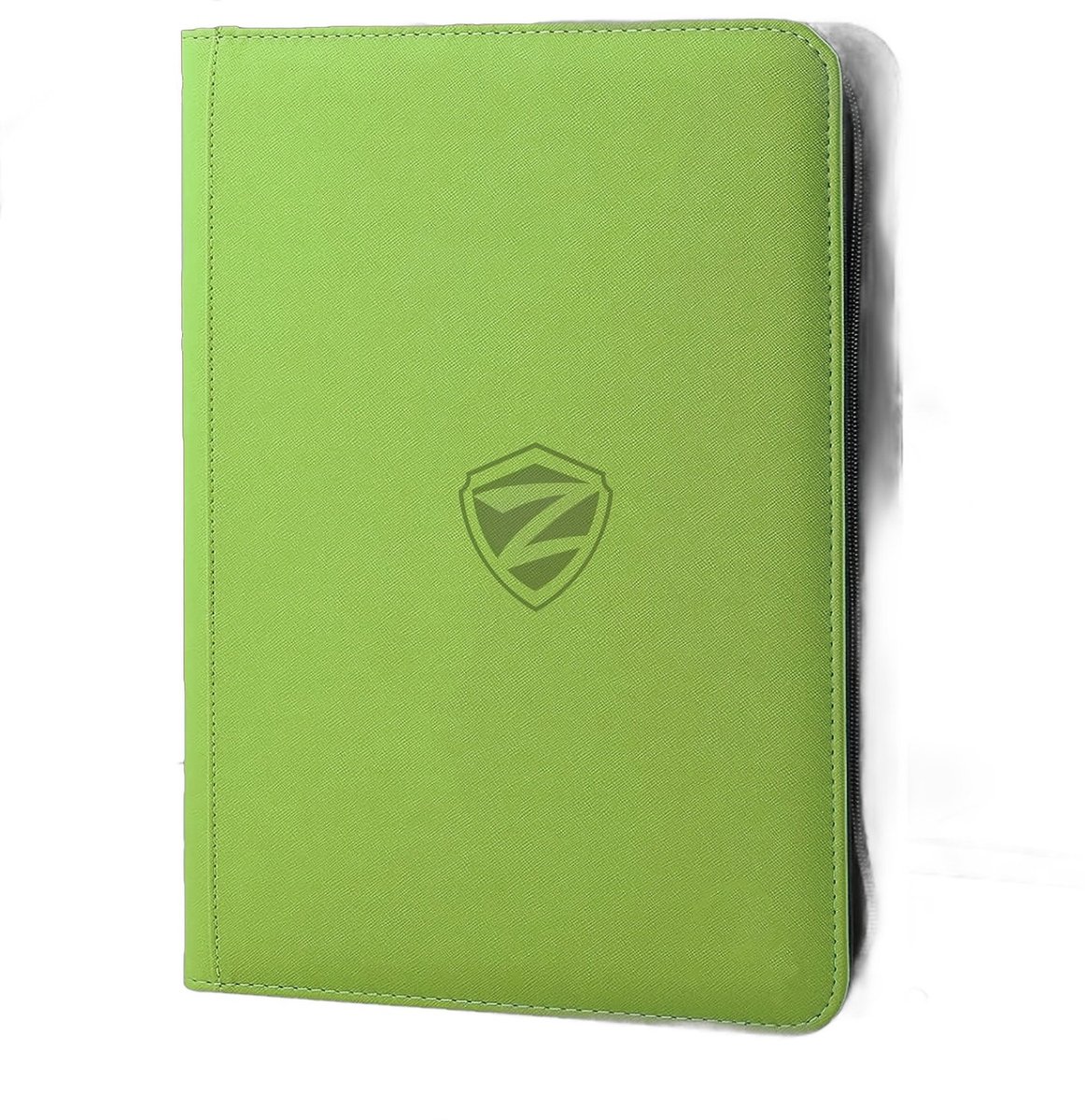 Currero Toploader Binder - Verzamelmap Kaarten - Geschikt voor Pokemon - 4 Pocket - 9 Pocket - 12 Pocket - Trading Card Map - Toploadermap - Licht Groen - 360 Kaarten
