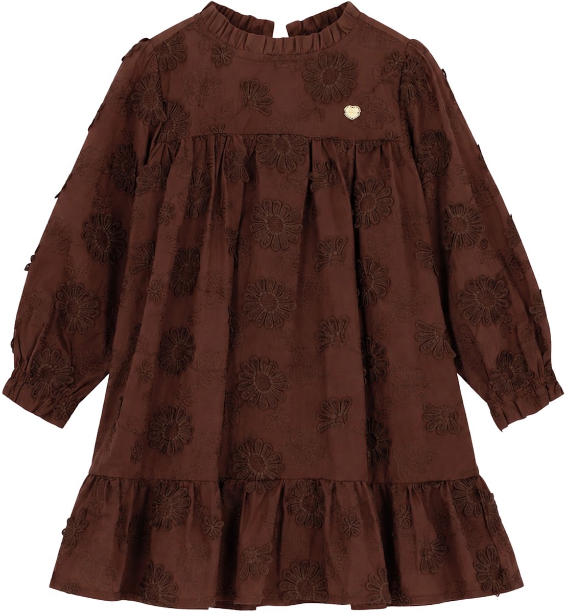 Le Chic jurk STELLA C608-5805 / Chocolate Chip- maat 110