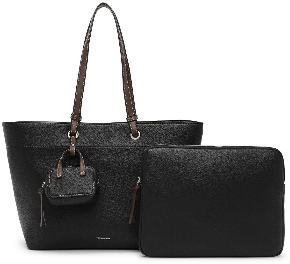Tamaris Maithe Cityshopper Black zwart