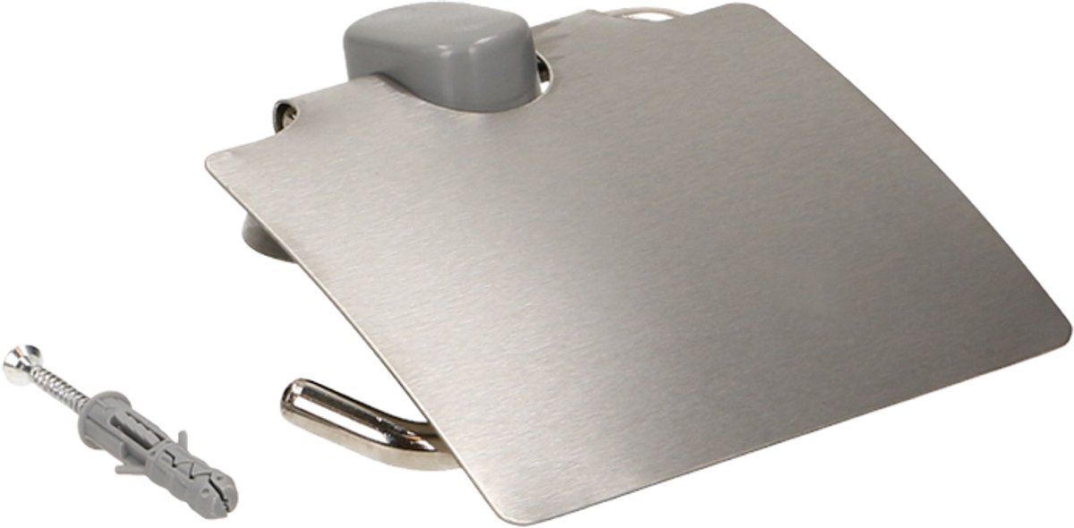 Satina Wandhouder Toiletpapier - RVS Mat
