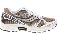 Saucony Grid Legacy Sneakers - Leatherlook - Dames - Beige - Maat 42