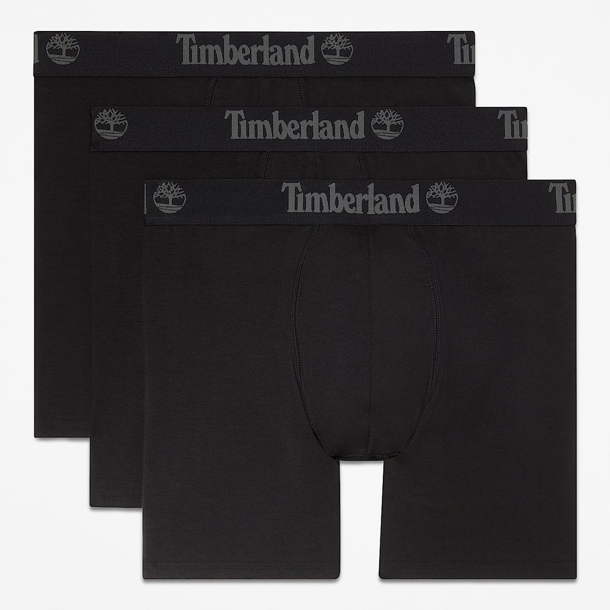 Timberland Heren Boxershorts – 3-Pack – Zwart – Stretch Katoen – Maat L