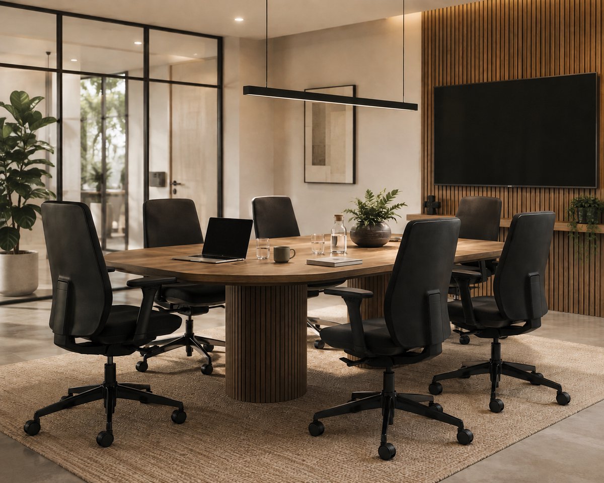 BENS 918-Ergo-4 Zwart - Luxe Ergonomische Bureaustoel - afbeelding 2
