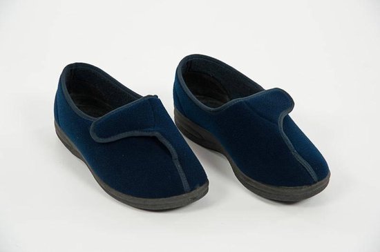 INTERMAX Hausschuhe warme Hüttenschuhe bequeme Puschen Schurwolle Gummizug 40-47