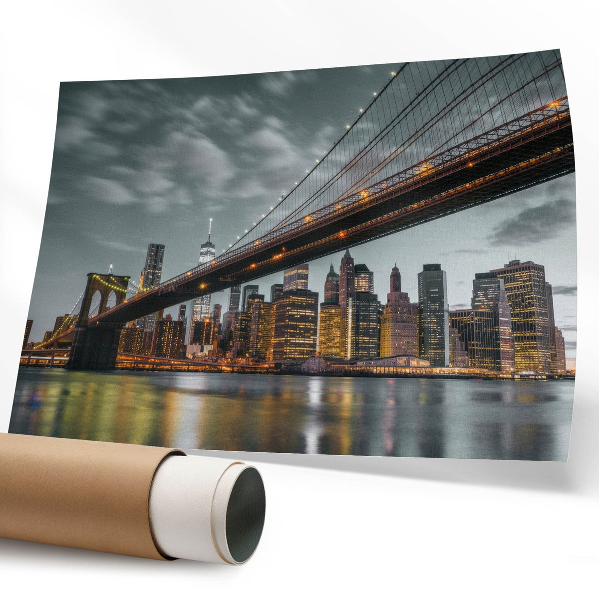Coloray Polycanvas Wandposter - Koffiezetapparaat, Fotografie - 594 x 840 mm - Wit Wandposter - Rechthoek - Canvasposter - Woonkamer - Modern