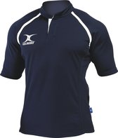 Gilbert Rugbyshirt Xact Blauw - S