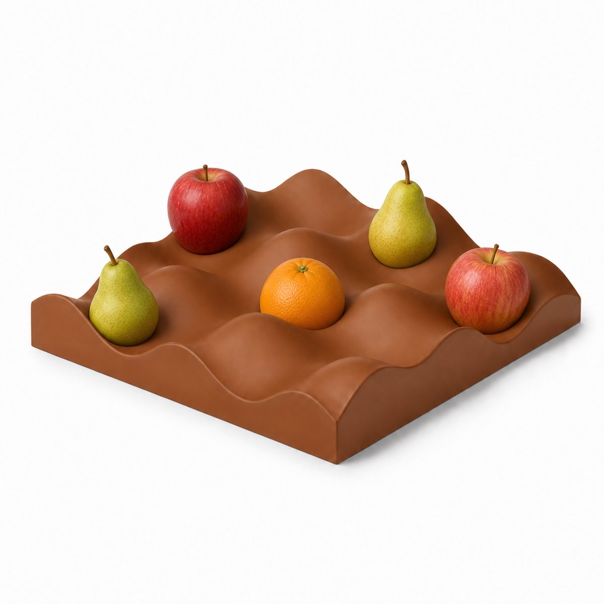 Fiastra Mosso fruitschaal - Bruin