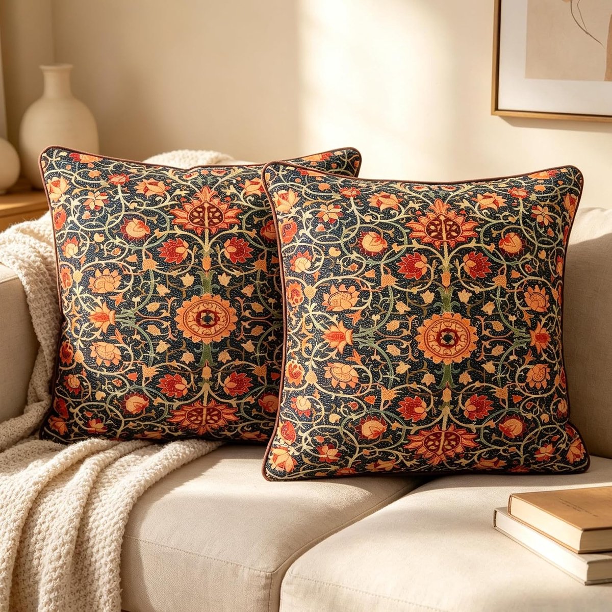 Kussenhoes - 45 cm - Fluweel - Boho