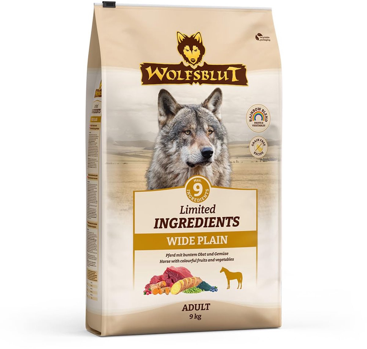 Wolfsblut Wide Plain Adult 9KG