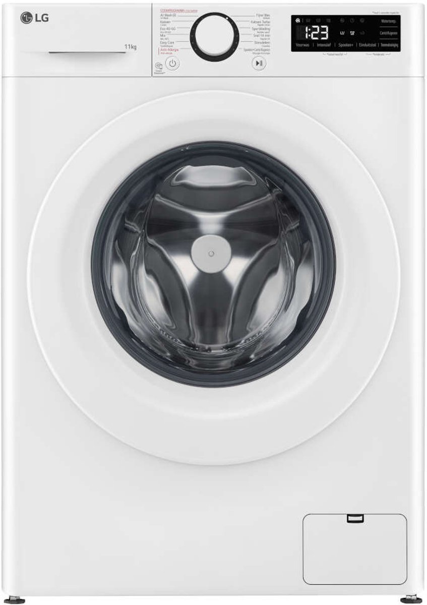 LG F4WR3011S3W - Wasmachine Voorlader - 11 kg - 1400 rpm - AI Direct Drive