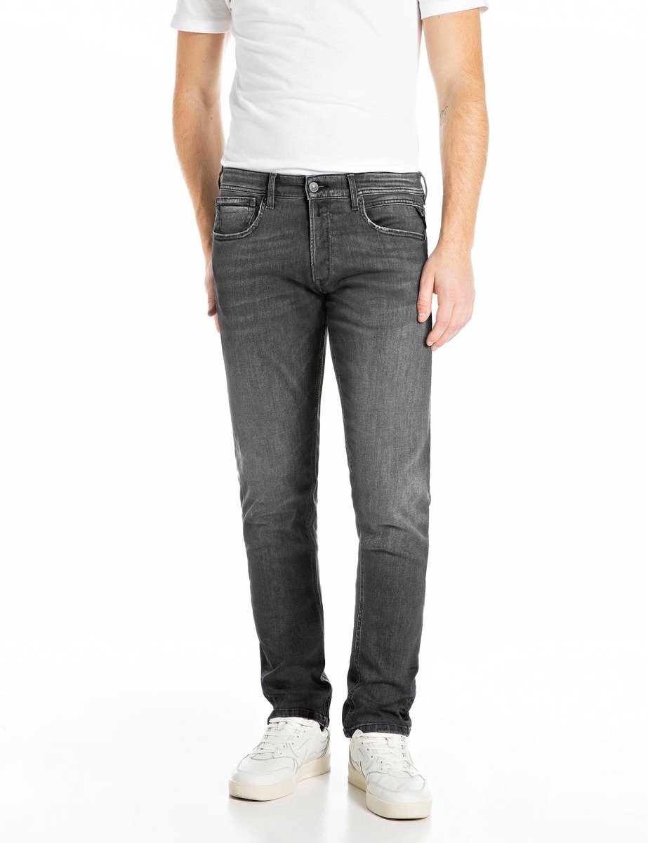 Replay Jeans Grover Straight Fit Medium Grey (M0972 .00Z.51A 208 - C096)