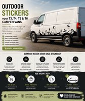 Stickers geschikt voor Volkswagen Transporter T3 T4 T5 T6 Camper Van