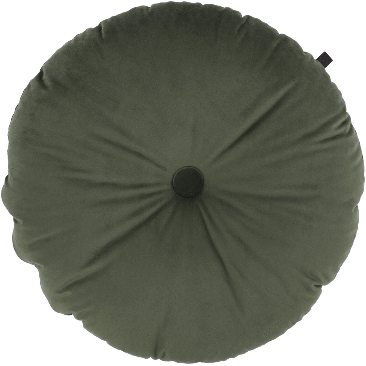 Overseas Enzo Rond Sierkussen - Ø 55 cm - Olive