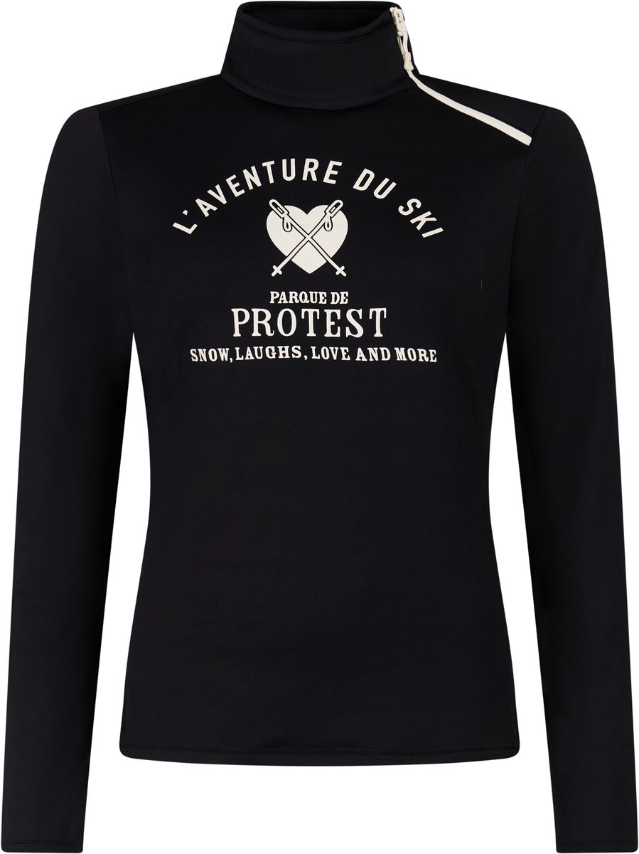 Protest PRTHolker Skipully Dames 1/4 rits Zwart