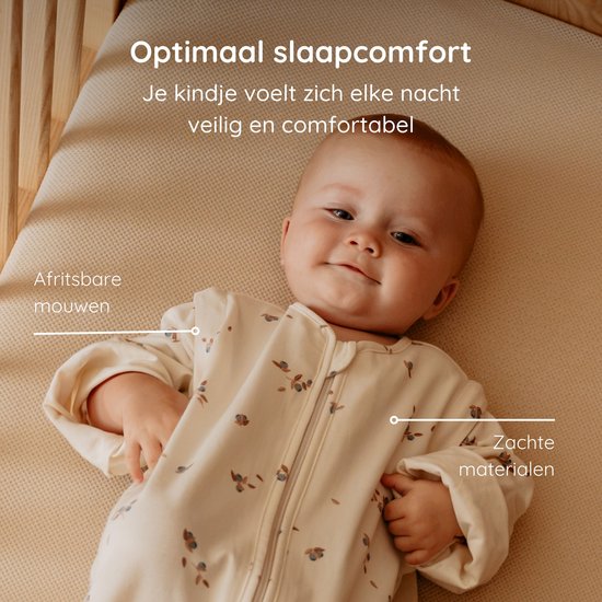 Puckababy Bag 4 Seasons slaapzak baby (6m-2.5j) - Blueberries - TOG 0.25-2.0 - 4 seizoenen — afbeelding 3