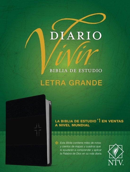 Omslag van Biblia de estudio del diario vivir NTV – letra grande