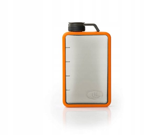 GSI Outdoors Boulder Flask 300ml - Oranje, BPA-vrij, Onbreekbaar — afbeelding 5