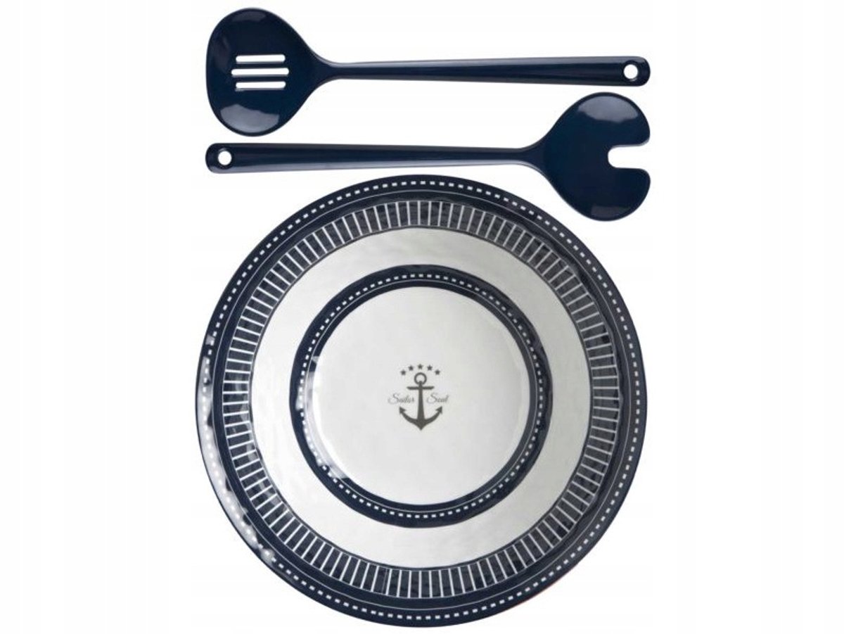 Melamine Schaal met Lepels 27,5cm - SAILOR SOUL Marine Business