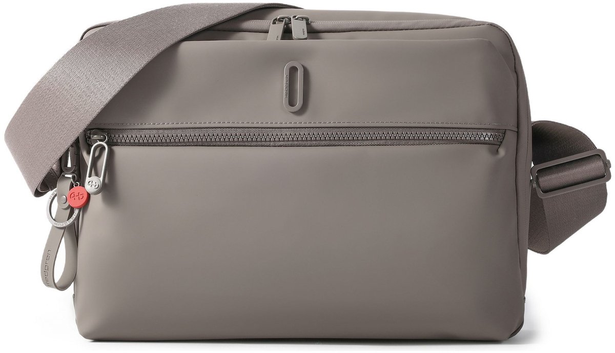 Hedgren schoudertas tabletzak met laptopvak Loop A4 Crossover 13" + RFID Sepia grijs