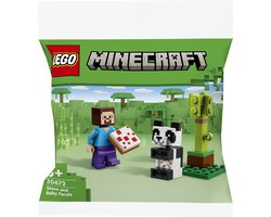 LEGO 30672 Steve and Baby Panda