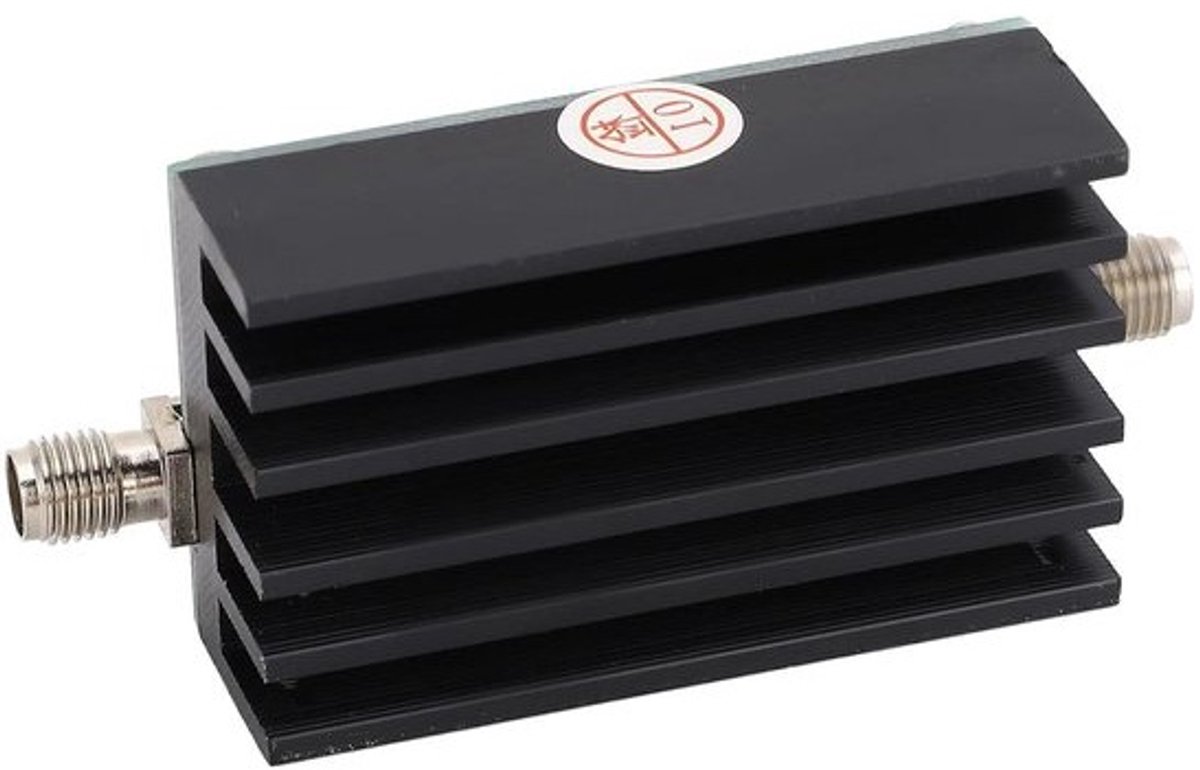 RF Power Amplifier - Signaal Versterker - Signaal Versterking - Met Koellichaam - 30dB Gain - Zilver
