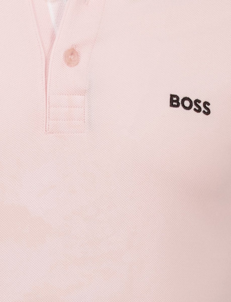 Hugo Boss poloshirt korte mouw roze