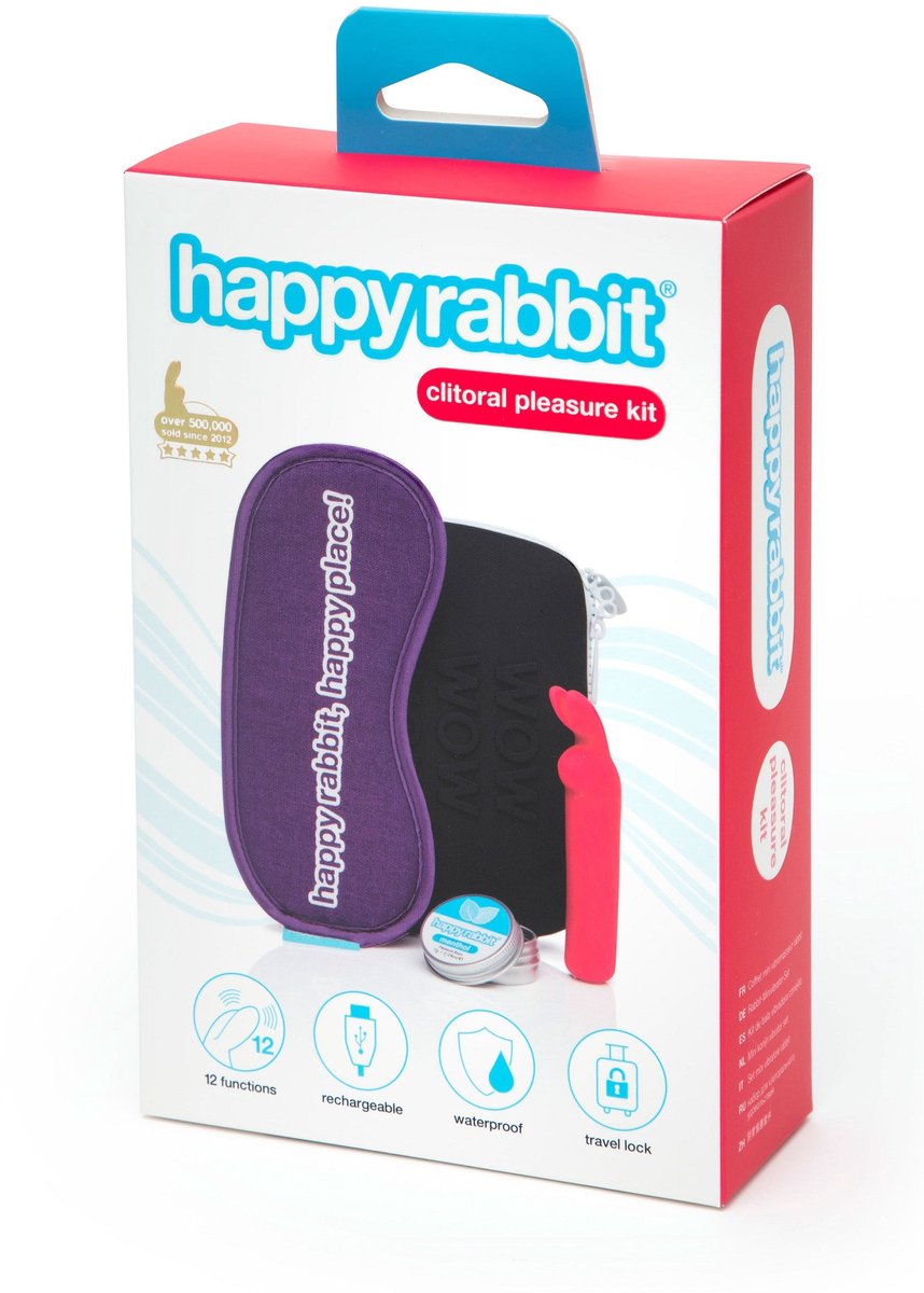 Happy Rabbit - Clitoral Pleasure Kit - Toy Set - 4 Pieces