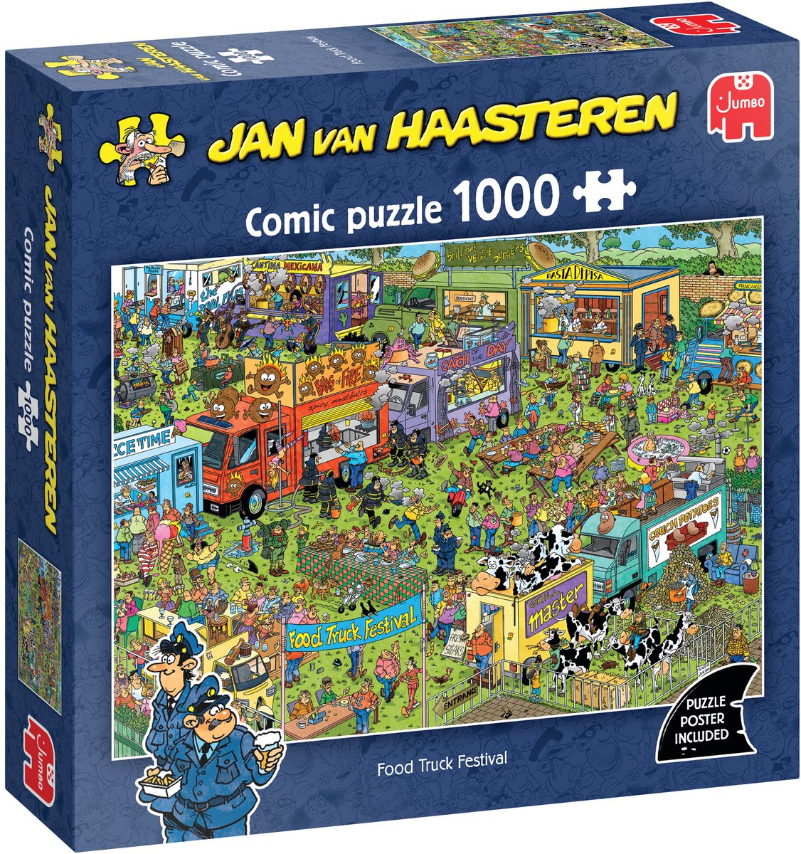 Food Truck Festival - Jan van Haasteren - puzzel van 1000 stukjes
